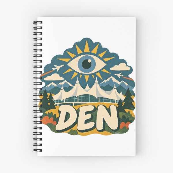 Item preview, Vintage DEN All-Seeing Eye – Denver Airport Conspiracy designed and sold by Rewind Society.