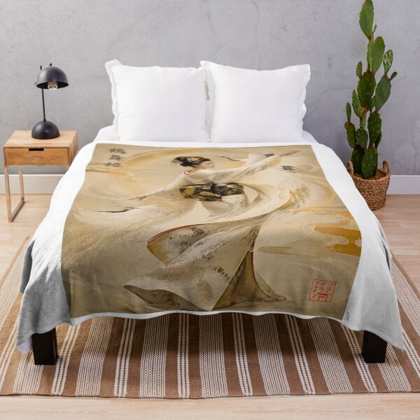 Item preview, Crane Geisha | Japanese Kimono & Sacred Crane Art designed and sold by kaxymax.