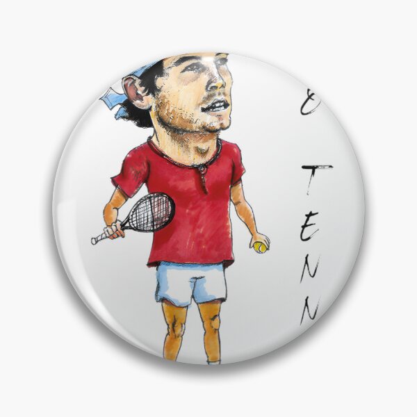 Item preview, American Pro Tennis Champion Fan Art | Hardcourt Ace Artwork For Tennis Lovers | Limited Edition designed and sold by Crecast.
