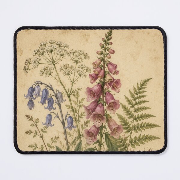 Item preview, Vintage Botanical Wildflowers – Antique Floral Art designed and sold by GSizzle1.