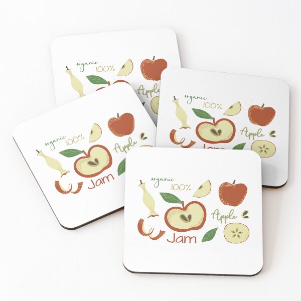 Item preview, Rustic Organic Apple Orchard Harvest with 100% Jam designed and sold by MaryMoonArt.