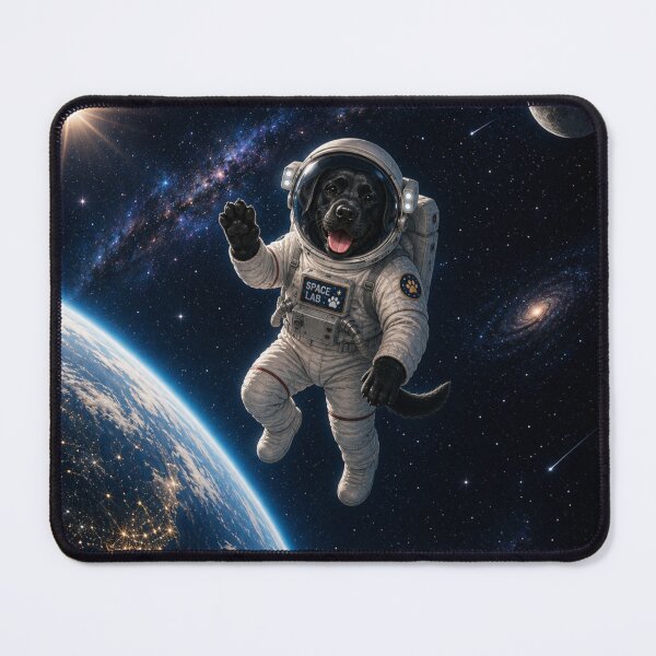Item preview, Space Lab – Labrador Astronaut Dog designed and sold by Goodthingstree.
