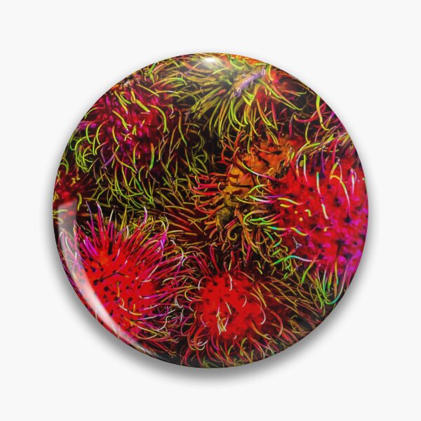 Item preview, Psychedelic Rambutan (Nature Photography Series) designed and sold by TheGamingAnthro.