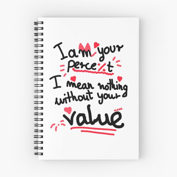 Item preview, I am your percent - Valentines, lovers, romance gift designed and sold by SleekVisuals.