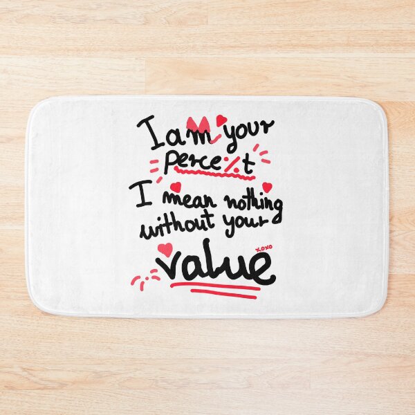 Item preview, I am your percent - Valentines, lovers, romance gift designed and sold by SleekVisuals.