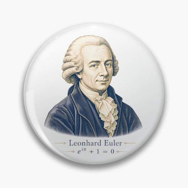 Artikelvorschau, Leonhard Euler — Mathematical Genius | Science Heroes entworfen und verkauft von Art&Fun.