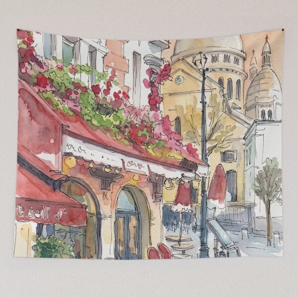 Item preview, Paris, Place du Tertre designed and sold by sid1802.