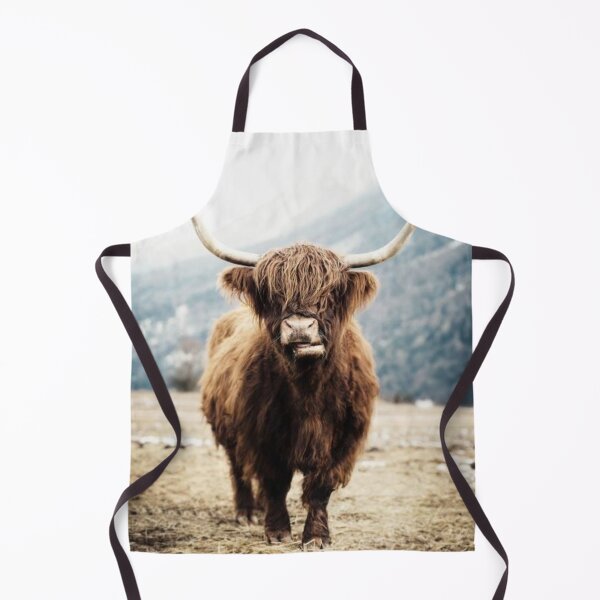 Item preview, Highland Cow Scotland Scottish Art House Gift Original Custom Love Couples Poster Wall Art Tee Design designed and sold by Cool Robot Bro..