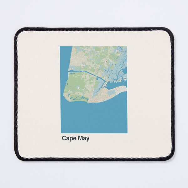Item preview, Cape May Minimalistic Map Art designed and sold by MapsNerd.