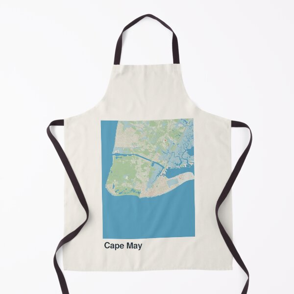 Item preview, Cape May Minimalistic Map Art designed and sold by MapsNerd.