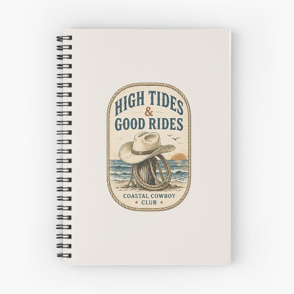 Item preview, Coastal Cowboy | High Tides & Good Rides designed and sold by Mimi  + Kate.
