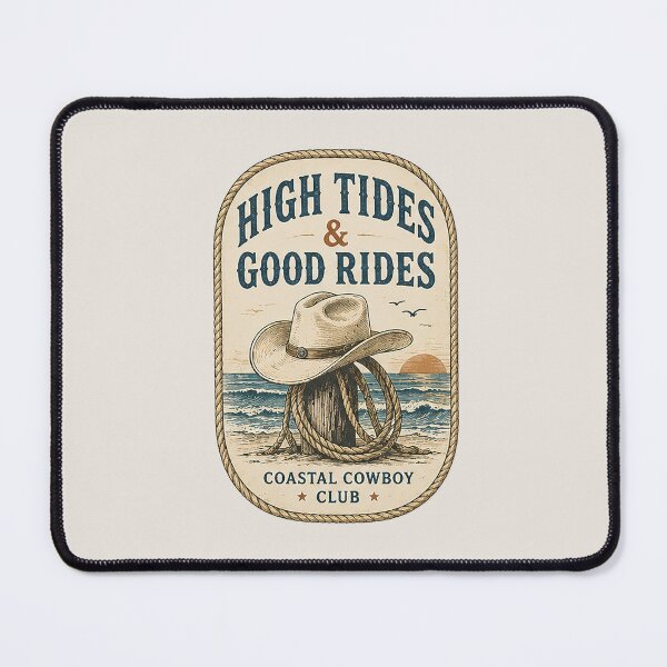 Item preview, Coastal Cowboy | High Tides & Good Rides designed and sold by Mimi + Kate.