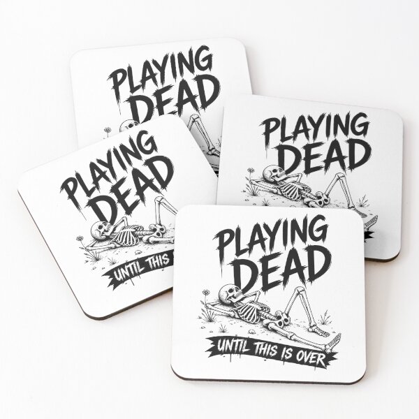 Item preview, Playing Dead Until This Is Over designed and sold by Positive&FunnyThings.