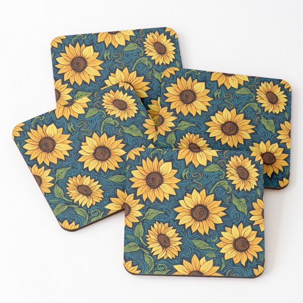Item preview, Sunflower pattern designed and sold by DuliDoodles.