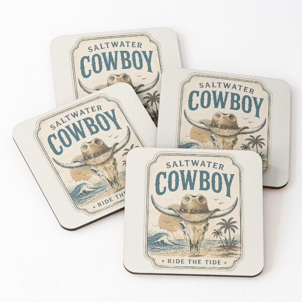 Artikelvorschau, Salzwasser-Cowboy | Reite die Gezeiten entworfen und verkauft von Mimi  + Kate.