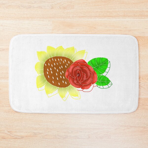 Item preview, Sunflower Meets Rose designed and sold by busybeezgallery.