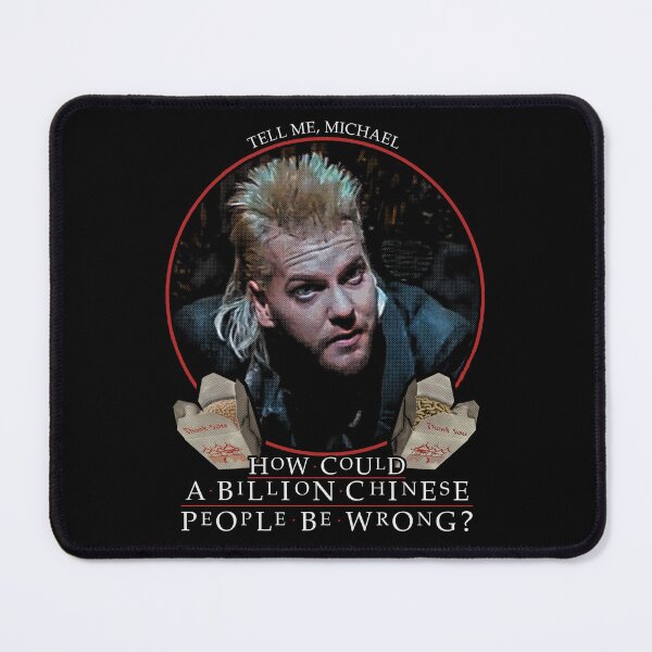Item preview, The Lost Boys David Chinese Rice designed and sold by Power Up Prints.
