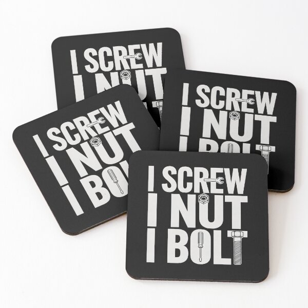 Item preview, I Screw I Nut I Bolt Funny Handyman Design designed and sold by Redgiant87x.