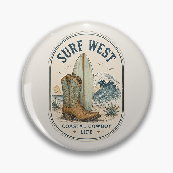 Item preview, Surf West | Coastal Cowboy Life designed and sold by Mimi  + Kate.