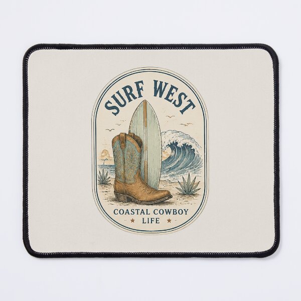 Item preview, Surf West | Coastal Cowboy Life designed and sold by Mimi  + Kate.