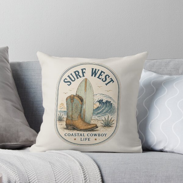 Item preview, Surf West | Coastal Cowboy Life designed and sold by Mimi  + Kate.