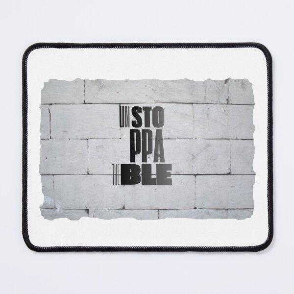 Item preview, Unstoppable Bold Typography Motivational Quote designed and sold by Monyegy.