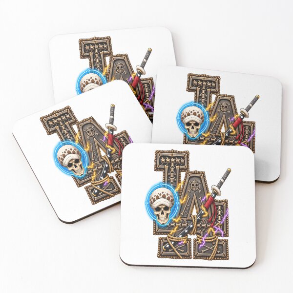 Item preview, Trafalgar Law Skeleton Los Angeles Streetwear Vector Monogram designed and sold by Francisbb.