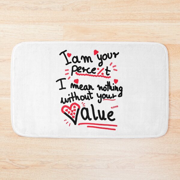 Item preview, I am your percent - Valentines, lovers, romance gift designed and sold by SleekVisuals.