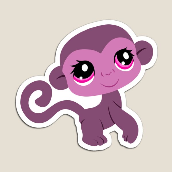 Item preview, #7C4F70: Purple Monkey designed and sold by That_Blind_Artist.