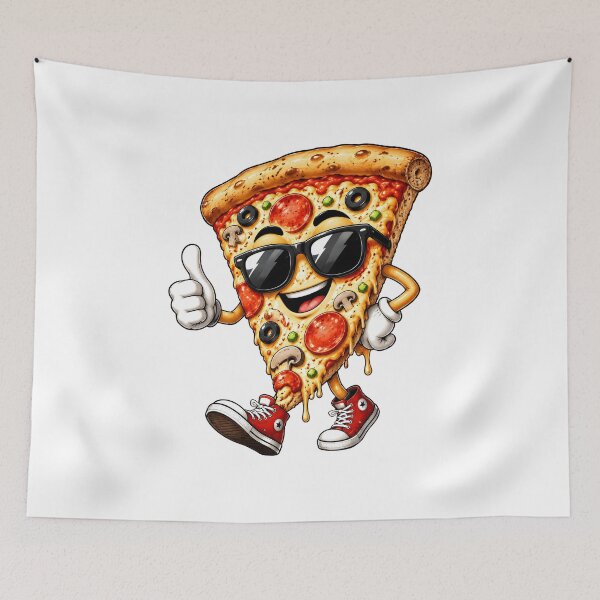 Item preview, Cool Pizza Slice with Sunglasses Funny Food Lover designed and sold by trendspatterns.