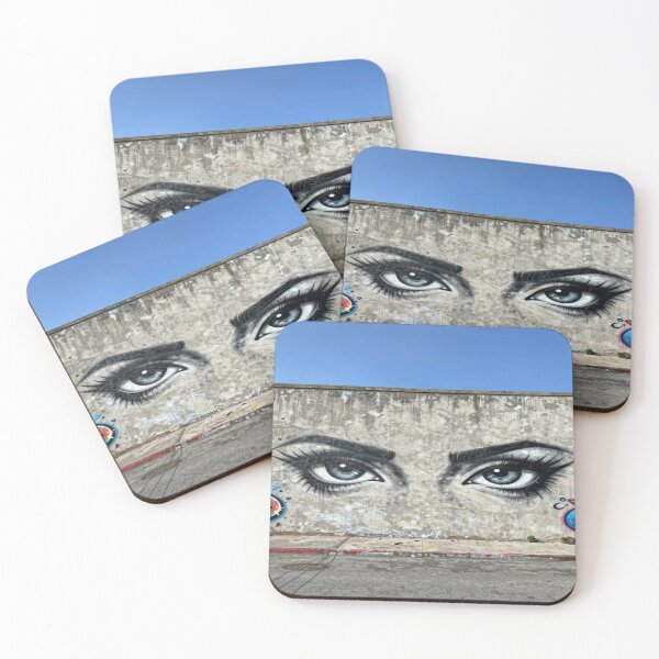 Item preview, Watching Eyes Urban Wall Mural designed and sold by Lespribos .