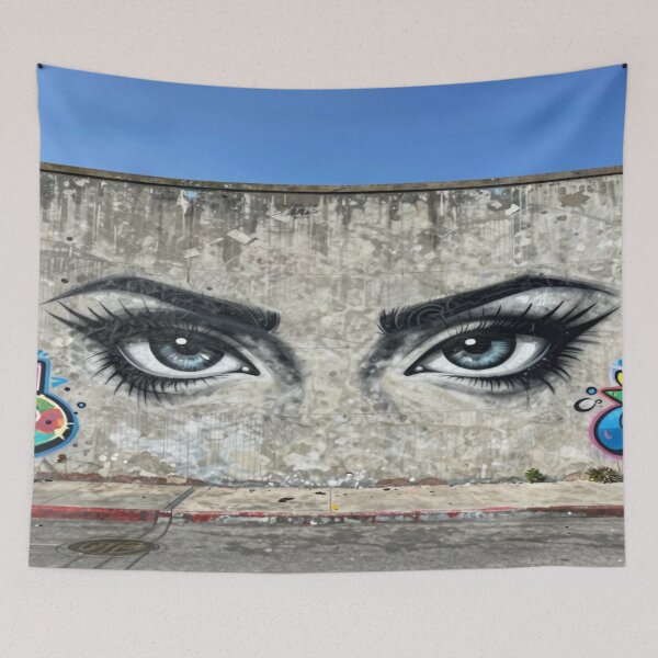 Item preview, Watching Eyes Urban Wall Mural designed and sold by Lespribos .