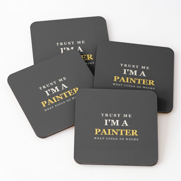Item preview, Trust Me I'm A Painter - Painting designed and sold by RetroThreadWorks.