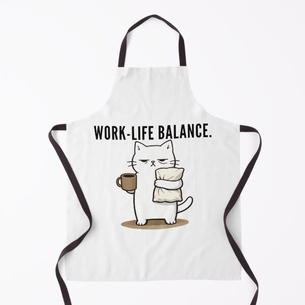 Item preview, Sleepy Cat Work-Life Balance designed and sold by 123Long.