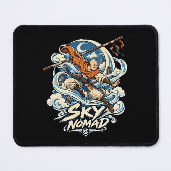 Item preview, Sky Nomad – Wandering Wind Warrior Fantasy Art designed and sold by BankshopTH.