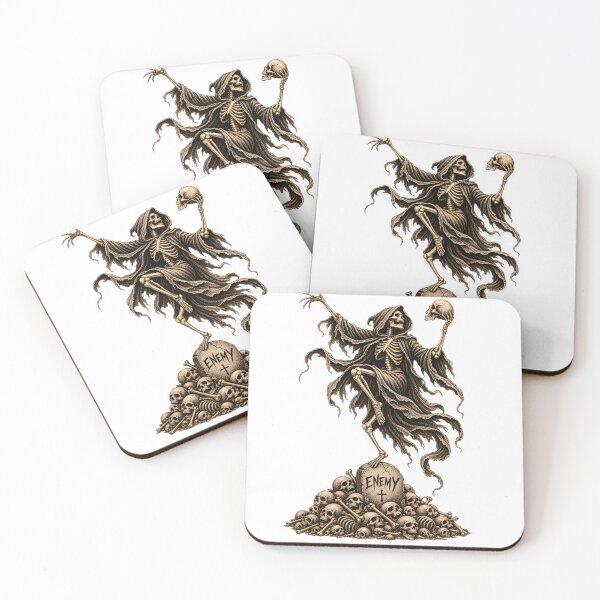 Item preview, dance macabre with death designed and sold by TOMSZE.