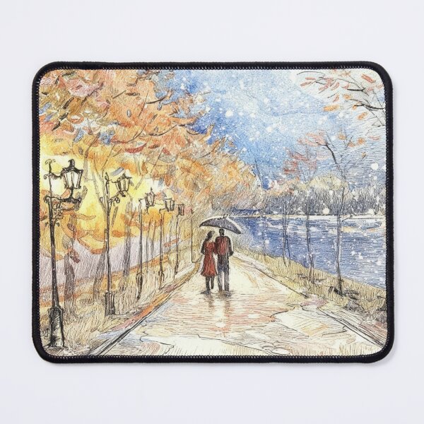 Item preview, Evening walk in the park designed and sold by sid1802.