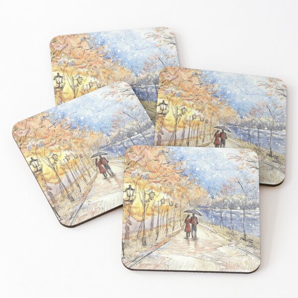 Item preview, Evening walk in the park designed and sold by sid1802.