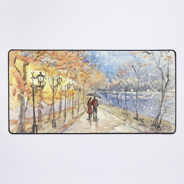 Item preview, Evening walk in the park designed and sold by sid1802.
