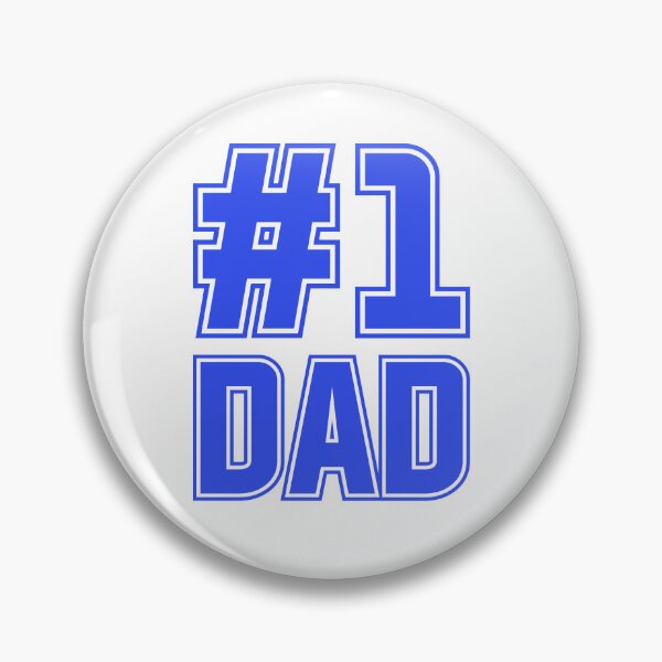 Item preview, #1 dad - blue designed and sold by Wolagno.
