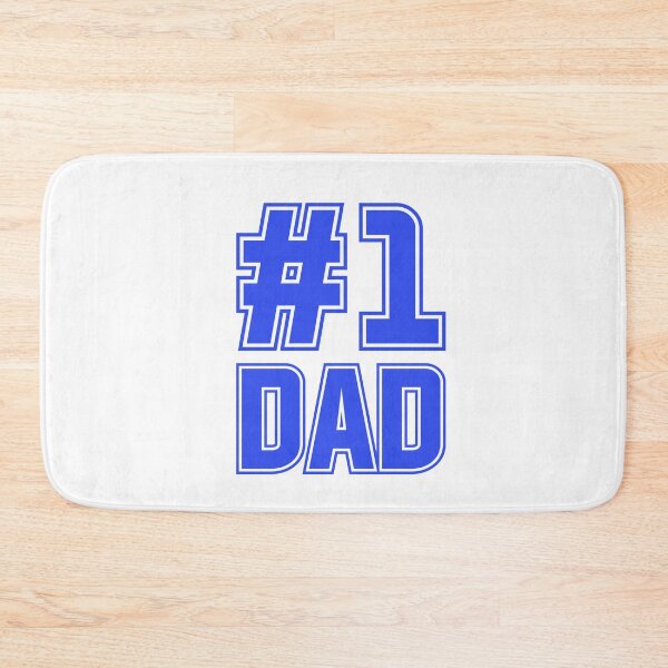Item preview, #1 dad - blue designed and sold by Wolagno.