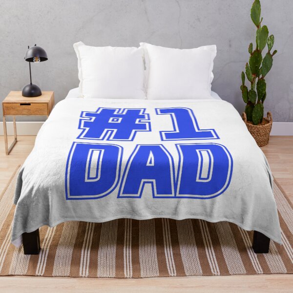 Item preview, #1 dad - blue designed and sold by Wolagno.