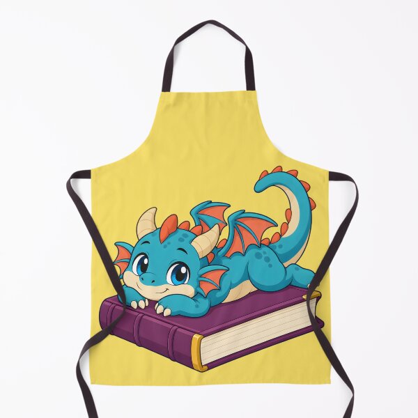 Item preview, Tiny Book Dragon – Little Guardian of Stories designed and sold by ChromaRune.
