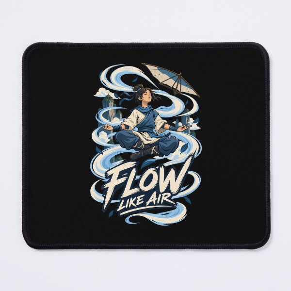 Item preview, Flow Like Air – Meditation Wind Element Fantasy Art designed and sold by BankshopTH.