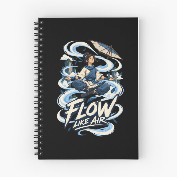 Item preview, Flow Like Air – Meditation Wind Element Fantasy Art designed and sold by BankshopTH.
