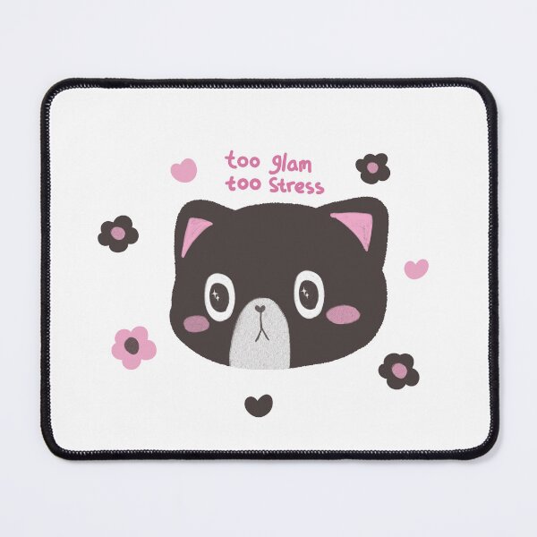 Item preview, Black Cat - too glam too stress designed and sold by Rnaart.
