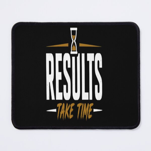 Item preview, Results Take Time – Motivational Quote Typography Design designed and sold by v6ziix.