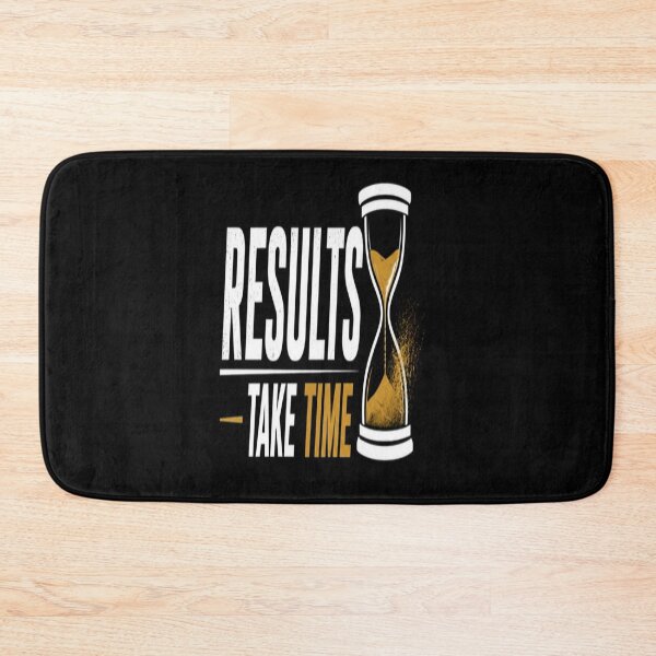 Item preview, Results Take Time  Motivational Quote Typography Design designed and sold by v6ziix.