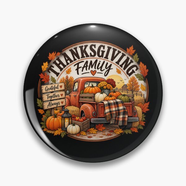 Artikelvorschau, Thanksgiving-Familien-Partner-Geschenkset mit Kürbis-Truck im Herbststil entworfen und verkauft von Corvoria.