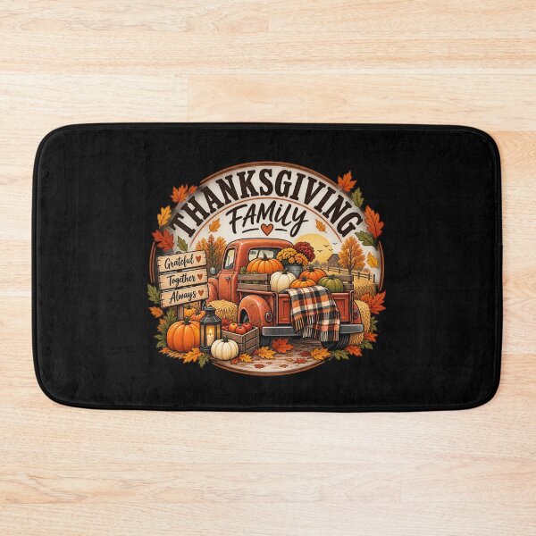 Item preview, Thanksgiving Family Matching Pumpkin Truck Gift Fall Style designed and sold by Corvoria.